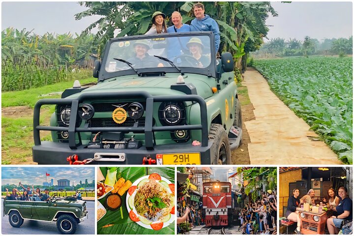 HANOI JEEP TOUR: AUTHENTIC CULTURE & STREET FOOD ADVENTURE